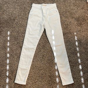 Levis 721 high rise skinny jeans
